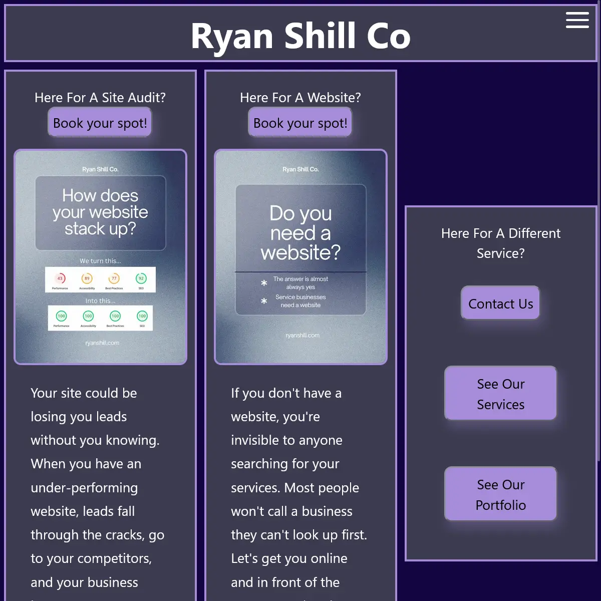 Ryan Shill Co Business Logo